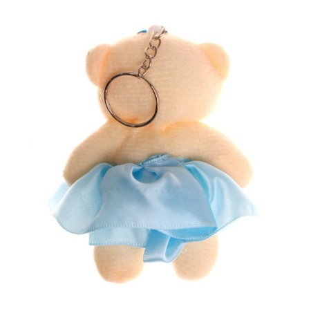 Suspension "Bear in a skirt with a bow", color mix-2