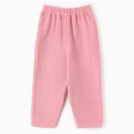 Children's pants Minaku: Fleece Soft, pink color, height 116 cm-3