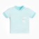 Blood blouse, blue/month, height 50-56 cm