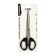 Chancellery scissors 18.0cm office plastic handles, euro suspension
