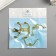 Double metal hook (set 4 pcs) gold 4.5x3 cm