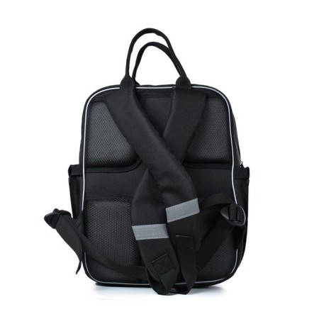 School backpack, synthetic fabric, 300x390x115 cm, black-2