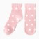 Women's socks Mini Trend, pink color, size 35-38 (23-25)