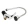 Kitchen mixer Zein Z3043, flexible spout, cartridge 40 mm, without eyeliner, chrome