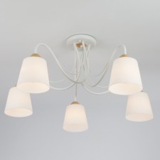 Betty 5x40W chandelier e27 white
