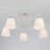 Betty 5x40W chandelier e27 white
