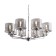 Caustra Freya Fr5096PL-08CH Karen, 760x760x730 mm, E14, 8x40W, color chromium