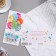 Money envelope "Happy Birthday!" Balls, 8.3x16.7 cm