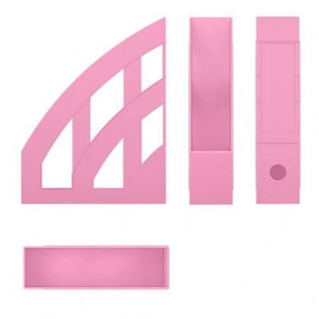 Vertical papers 75 mm, Erichkrause Office, Pastel, Pink-2