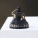 Valdai bell "No. 2. I love Tom I give", engraved, with an ear, d = 35 mm