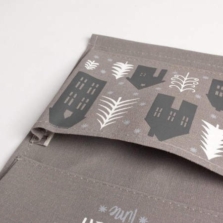 Textile “houses” 2 departments, 41x20 cm-6