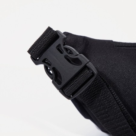 Lightning waist bag, 2 outer pockets, black color-3