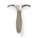 Furniture hook Cappio Flat, three -rod, matte nickel color
