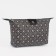 Cosmetic bag with lightning, black/white color