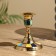Summary "Rain" 11 cm, brass