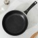 Pan, d = 26 cm, h = 9.5 cm, anti -stick coating, color dark marble