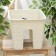 Kashpo on the railing "rattan", 12 l, beige color