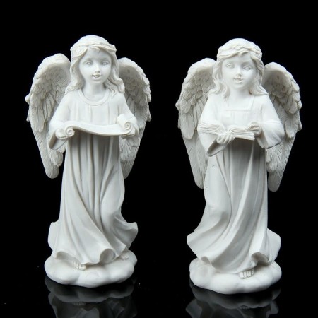 Polystone souvenir "Guardian angel with the book" MIX 12.5x6.5x4.5 cm-4