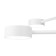 Freya FR5363CL-04W TACTIC, 845x845x775 mm ceiling lamp, GX53, 4x32W, white color