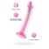 Unrealistic phallimitator Jelly Dildo Xl Toyfa Basic, TPE, Pink, 22 cm