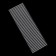 Rhinestones for nail decor, on a glue base, d = 3 mm, silver color
