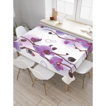 The tablecloth “Orchids”, rectangular, oxford, size 120x145 cm