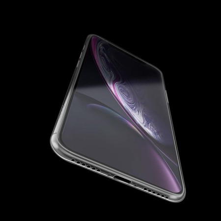 Hoco case for iPhone XR, polyurethane (TPU), thickness 0.8 mm, transparent-4