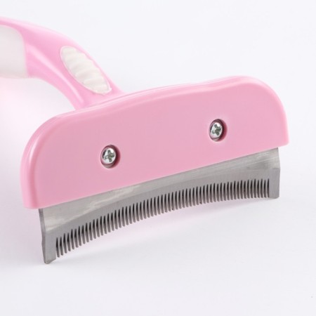 A big chef, a blade 10 cm wide, pink-1