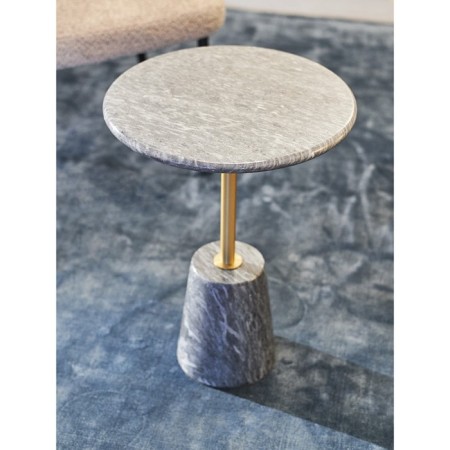 Coffee table Gryd, 400 × 400 × 540 mm, gray color-7