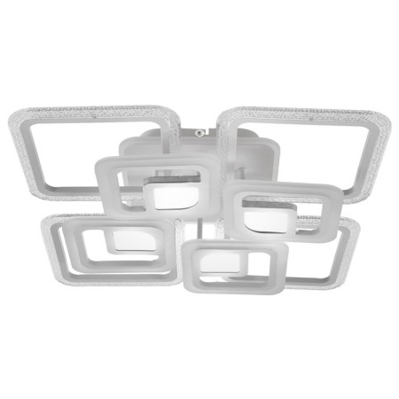 Chandelier with PDU 1145/8wt LED 194W 3000-6000K+Baster base is white 57x57x11 cm Bayerlux 525-1