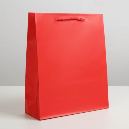 Gift laminated package, packaging, "red", ml 21 x 25 x 8 cm-2