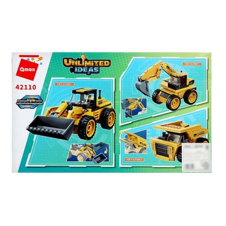 Designer builders "Frontal loader", 203 details-5