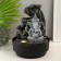 The desktop fountain from the network, the backlight "Gray Ganesha in the stone grotto" 21x21x28 cm