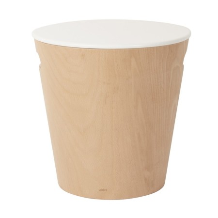 Stool Woodrow, 405 × 405 × 410 mm, color natural wood-6
