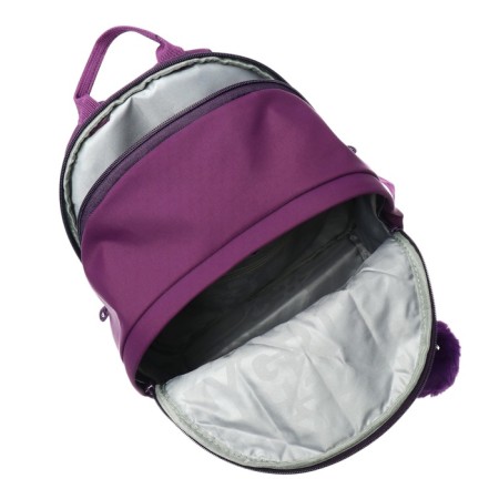 Youth backpack 38 x 27 x 13 cm, Grizzly, laptop department, black/purple-8