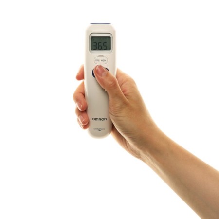 Electronic thermometer Omron Gentle TEMP 720 (MC-720-E), infrared, memory, sound signal, white-1