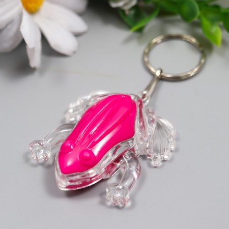 Light light on the ring "Frog" flashes mix 5x1.7x4 cm-4