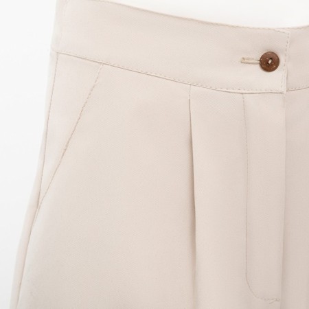Women's shorts Minaku: Casual Collection Milk color, river 48-4