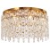 Ceiling chandelier Legacy 8xe14 40W, size 60x60x34 cm, bronze color