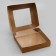 Container for removal, with a window, craft, 20 x 20 x 4 cm