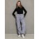 Heater trousers, height 152 cm, gray color