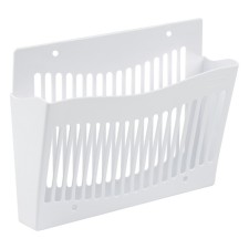 The wall tray is Istanm, white