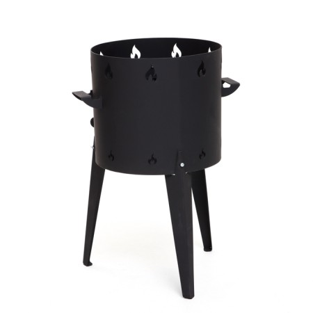 Bulava stove for a cauldron with a door, 8-10 l, d = 34 cm, metal 2 mm-3