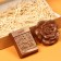 Chocolate figures, 2 in 1 “Rose 2 + March 8. Calendar ", 160 g