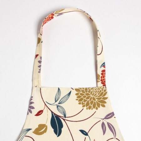 Apron Ethel "Flowers", 70*68 cm, 100% p/e-1