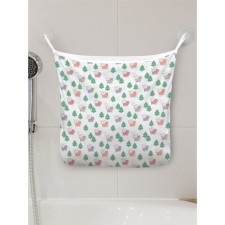 Organizer in a bath on suction cups 