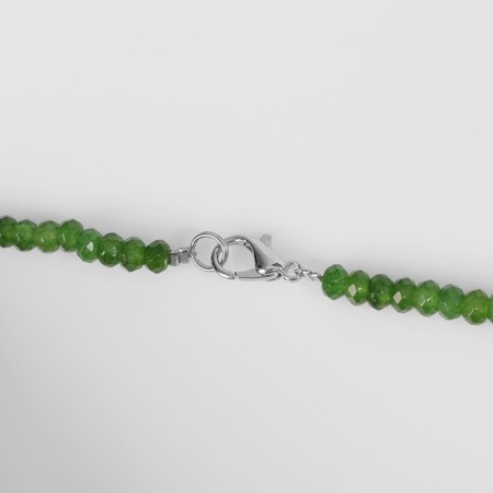 Beads Rondel "Agat" under the emerald, 45 cm-1