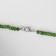 Beads Rondel "Agat" under the emerald, 45 cm