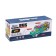 Lifting bus, light and sound, works from batteries, yellow color