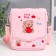 MODE MODE MUSE CHANTLE with a mirror "Big with a bear" Pink 5.3x12.5x14.5 cm